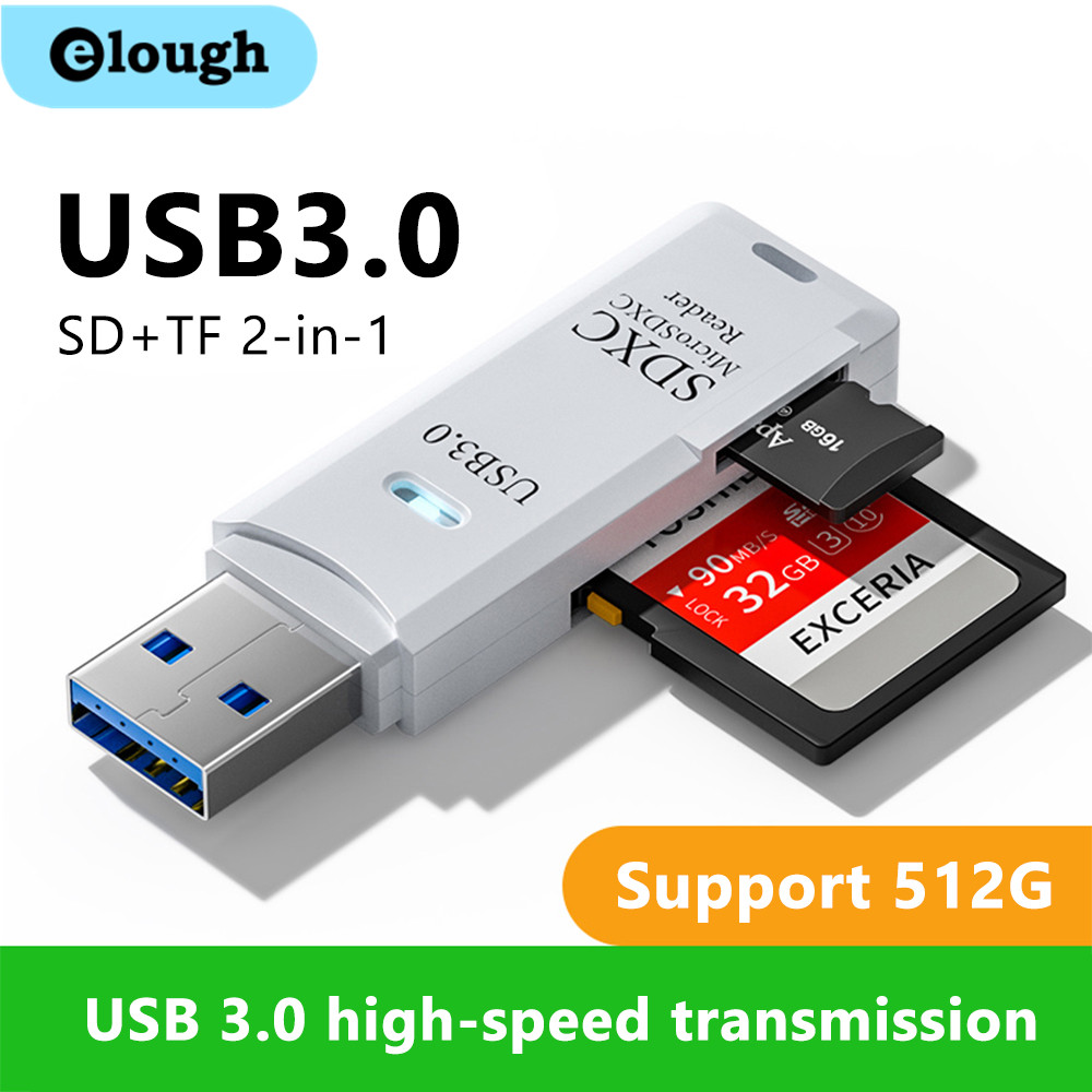 Laptop Accessories For Programmers - 2 in 1 USB 3.0 카드
