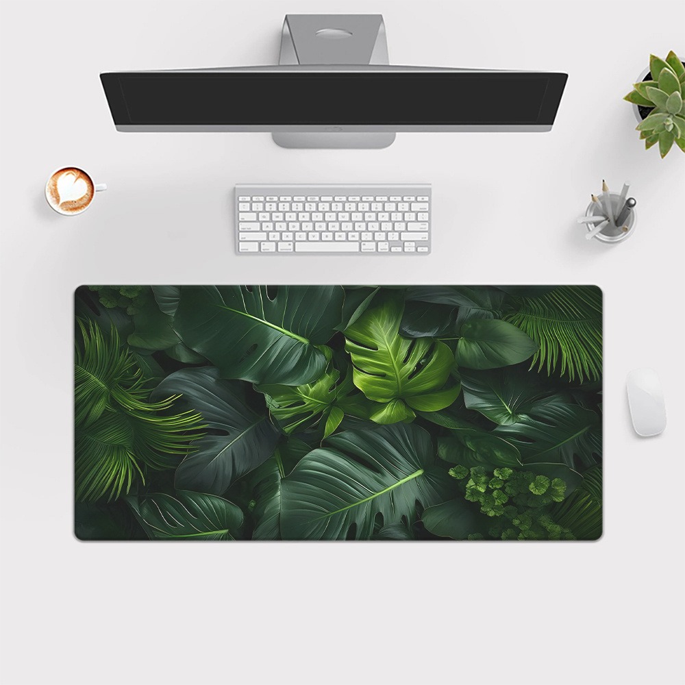 Laptop Accessories Essential - 기린 무늬 식물 디자인의 미끄럼 방지