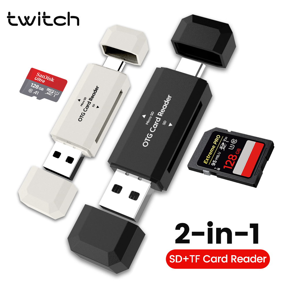 Laptop Accessories For Programmers - 2 in 1 타입 C SD