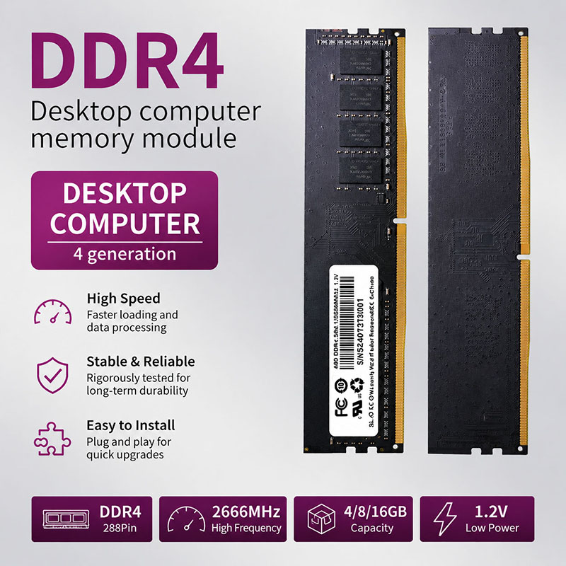 DDR4 RAM 4GB 8GB 16GB PC4 데스크탑 - Memory Ram Upgrade 리뷰 및 가격