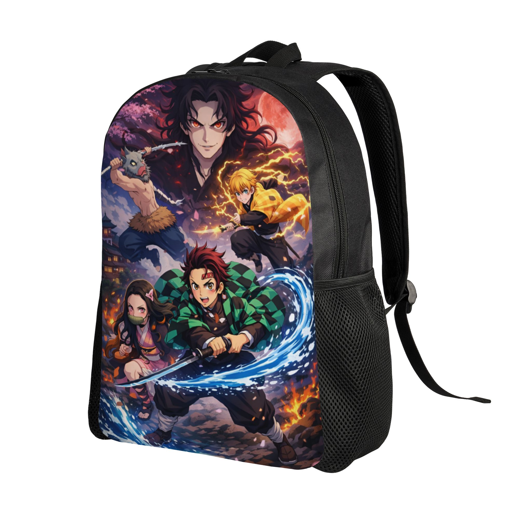 D-Demons Slayers 여행 배낭 여성 남성 학 - Laptop Accessories And Parts 리뷰 및 가격