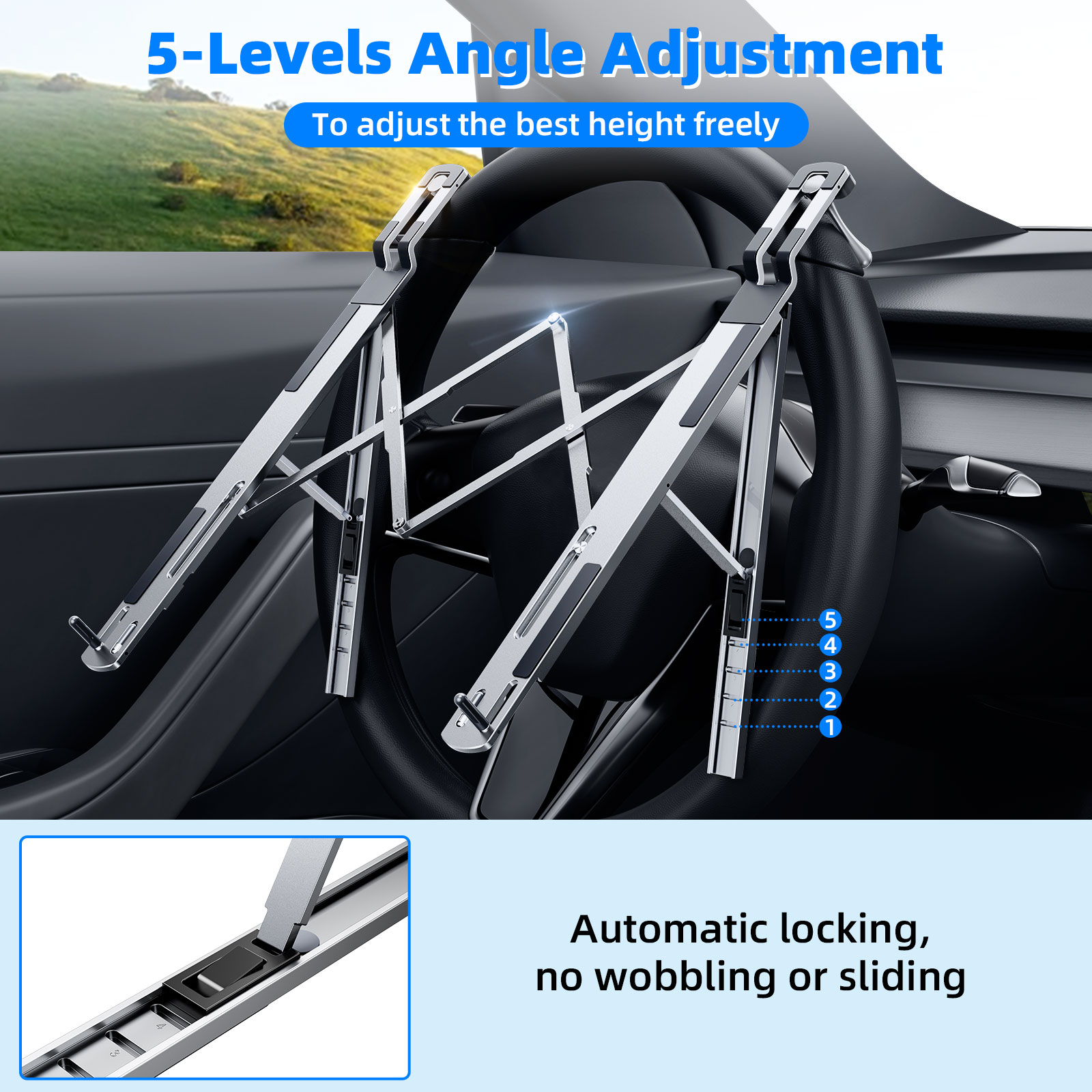 Eary 자동차 스티어링 휠 노트북 스탠드 Macboo - Laptop Accessories Essential 리뷰 및 가격