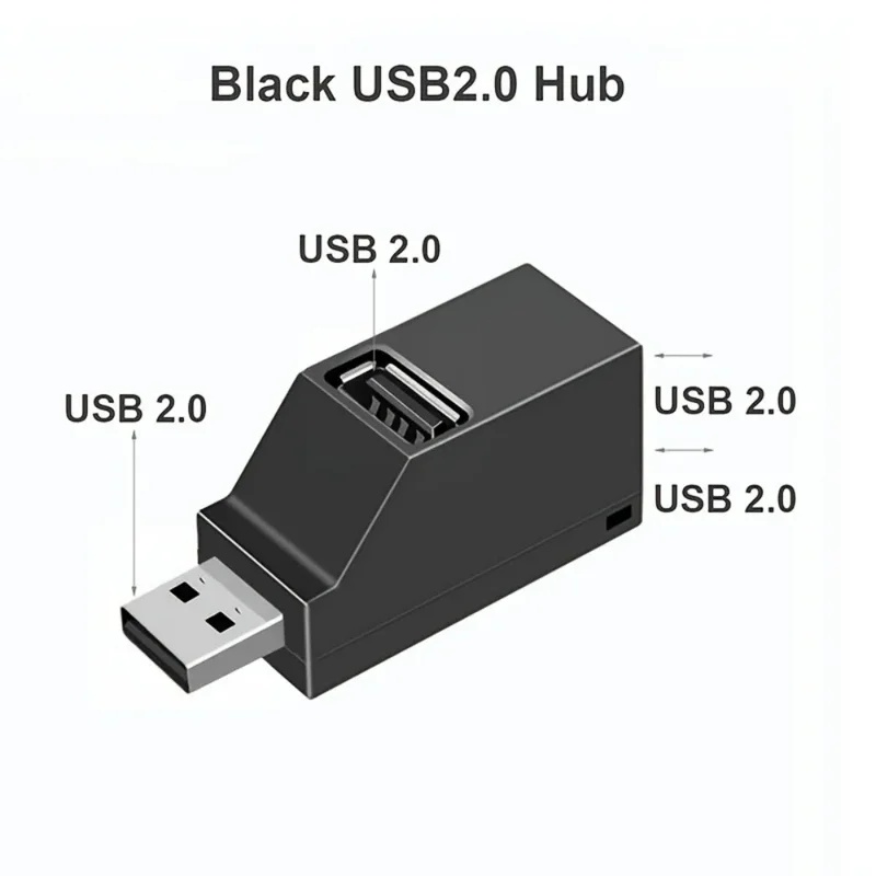 USB 3.0 2.0 회전식 3 포트 허브 분배기, P - Laptop Accessories For Programmers 리뷰 및 가격