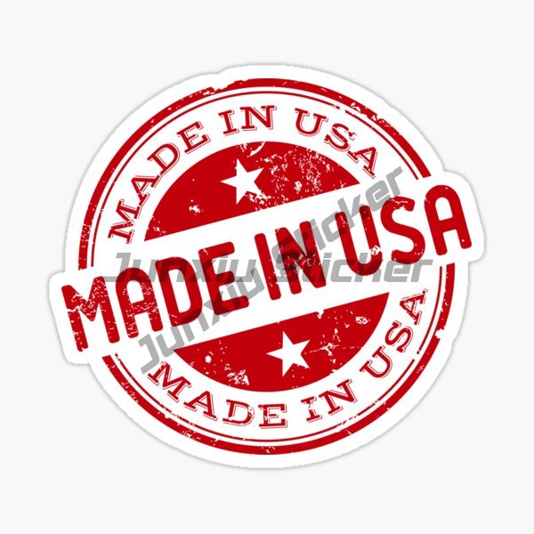 MADE IN USA 플래그 비닐 자동차 스티커 3d  - Laptop Accessories And Parts 리뷰 및 가격