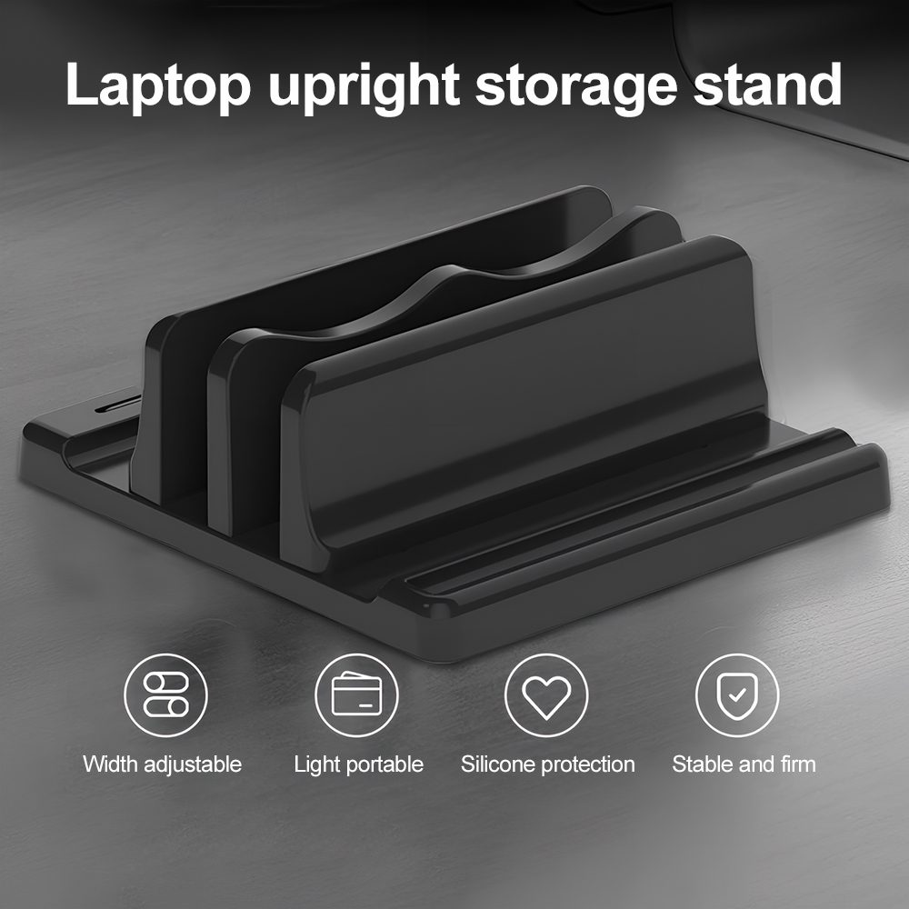 사무실용 ABS 노트북 스탠드 수직형으로 데스크탑 공간 - Laptop Accessories And Parts 리뷰 및 가격