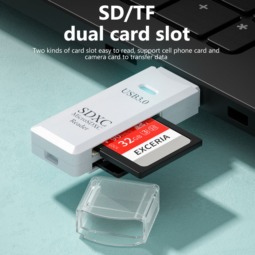 USB 3.0 2 IN 1 카드 리더기 마이크로 SD  - Laptop Accessories For Programmers 리뷰 및 가격