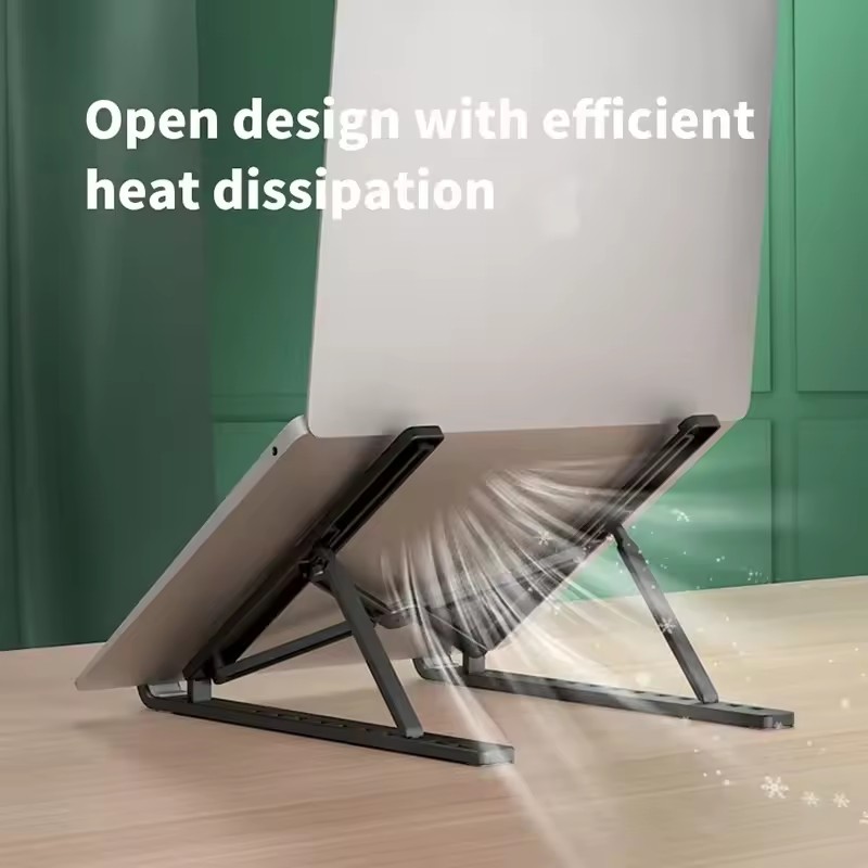 접이식 노트북 스탠드 조정 가능한 휴대용 접이식 브래킷 - Laptop Accessories For Programmers 리뷰 및 가격