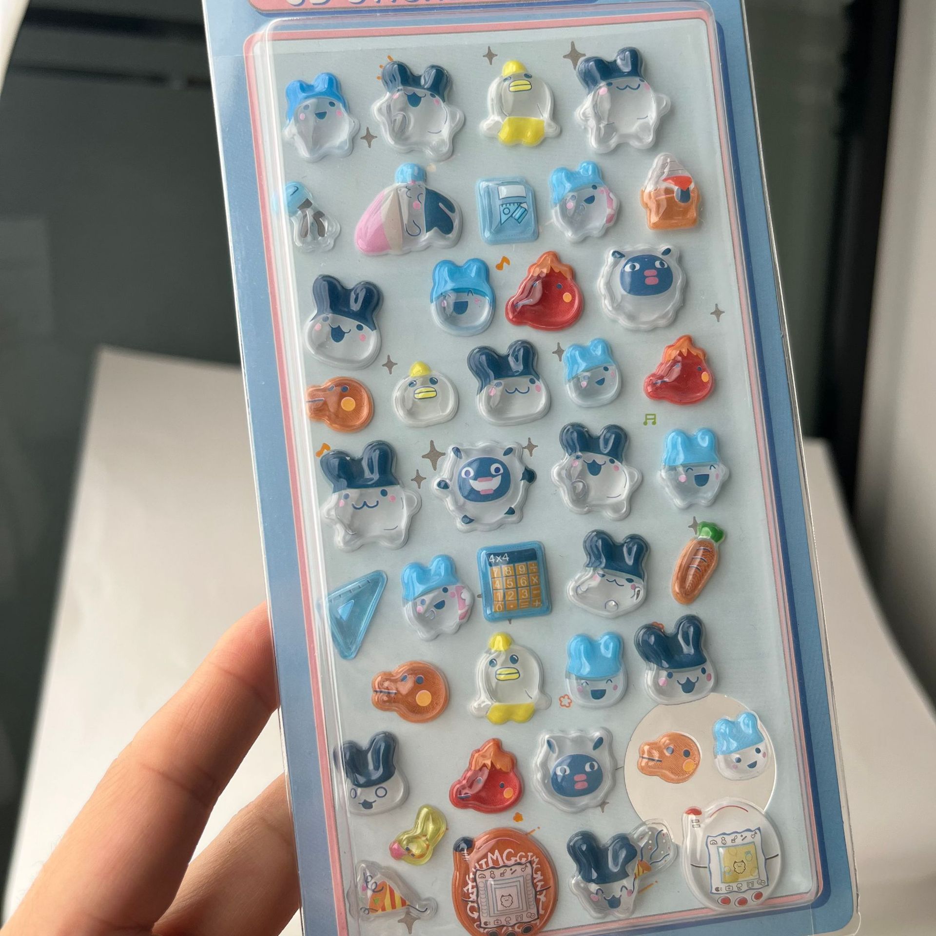 귀여운 다마고치 3D 퍼피 스티커 레트로 디지털 펫 엠 - Laptop Accessories And Parts 리뷰 및 가격
