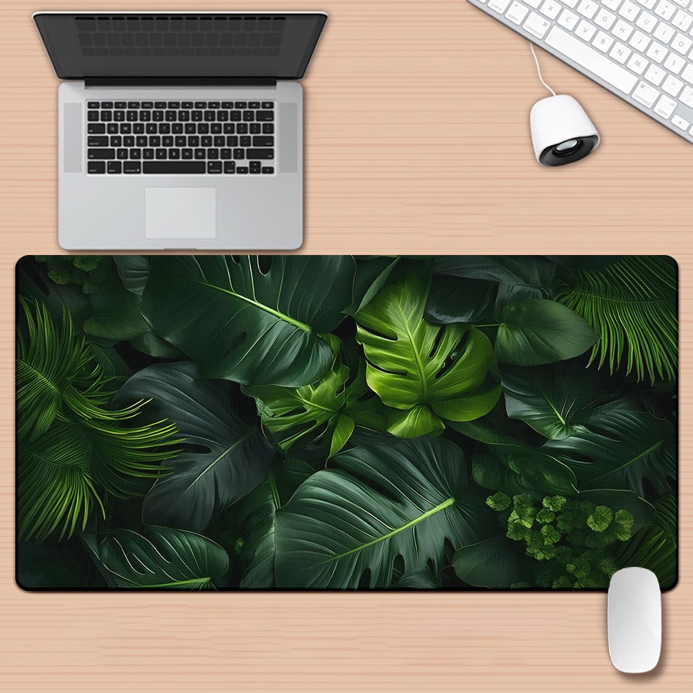 기린 무늬 식물 디자인의 미끄럼 방지 바닥 표면, 게임 - Laptop Accessories Essential 리뷰 및 가격