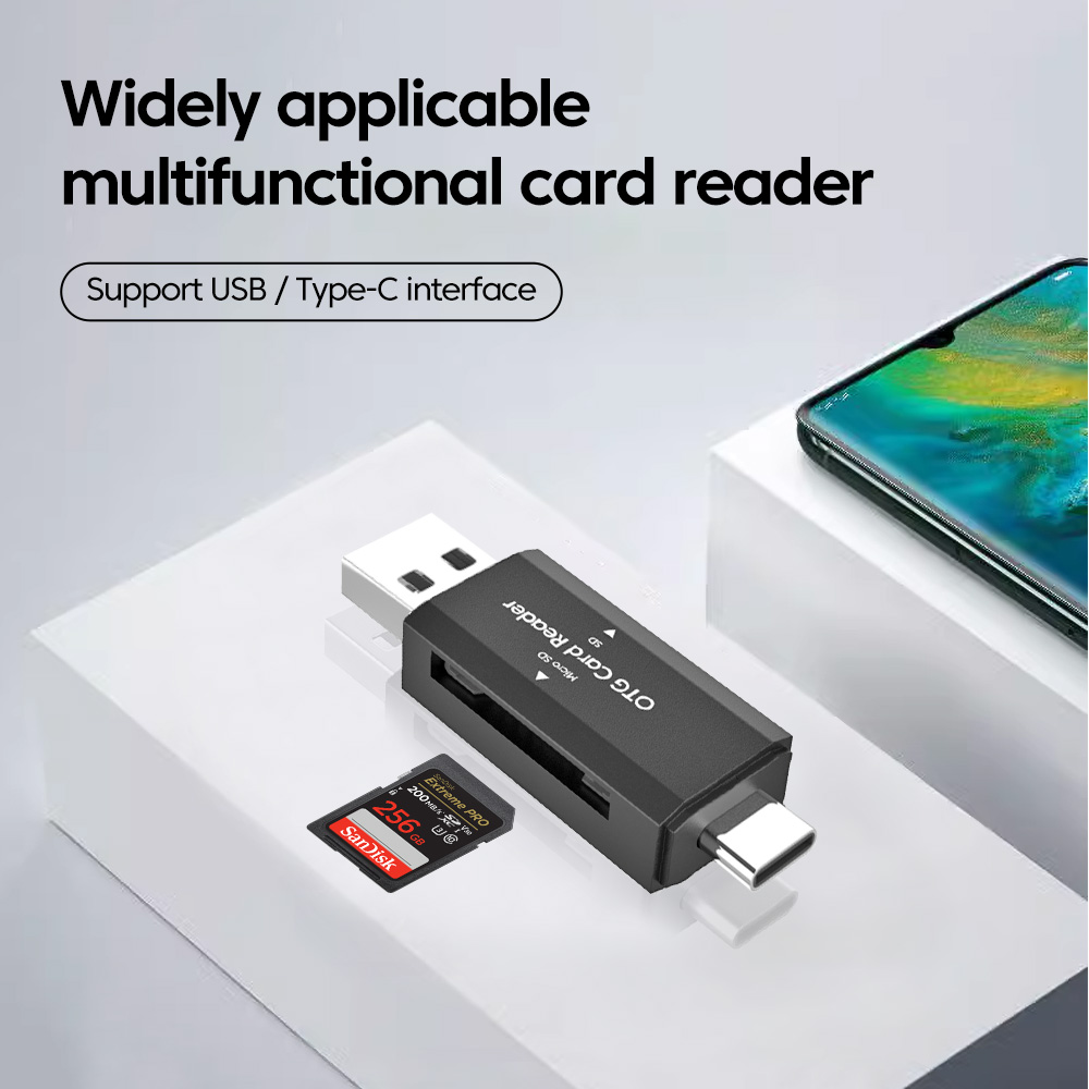 2 in 1 타입 C SD TF 카드 리더 USB 2. - Laptop Accessories For Programmers 리뷰 및 가격