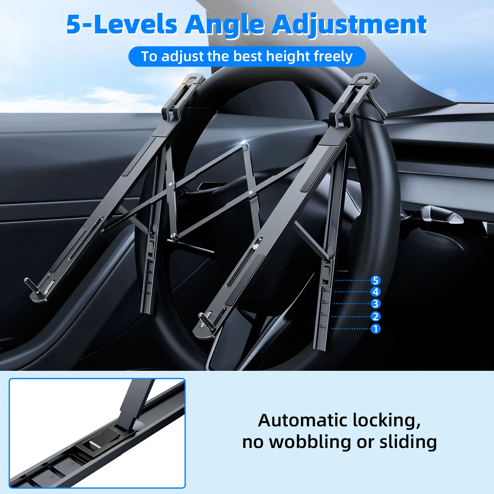 Oatsbasf 휴대용 자동차 핸들 노트북 스탠드 Ma - Laptop Accessories Essential 리뷰 및 가격