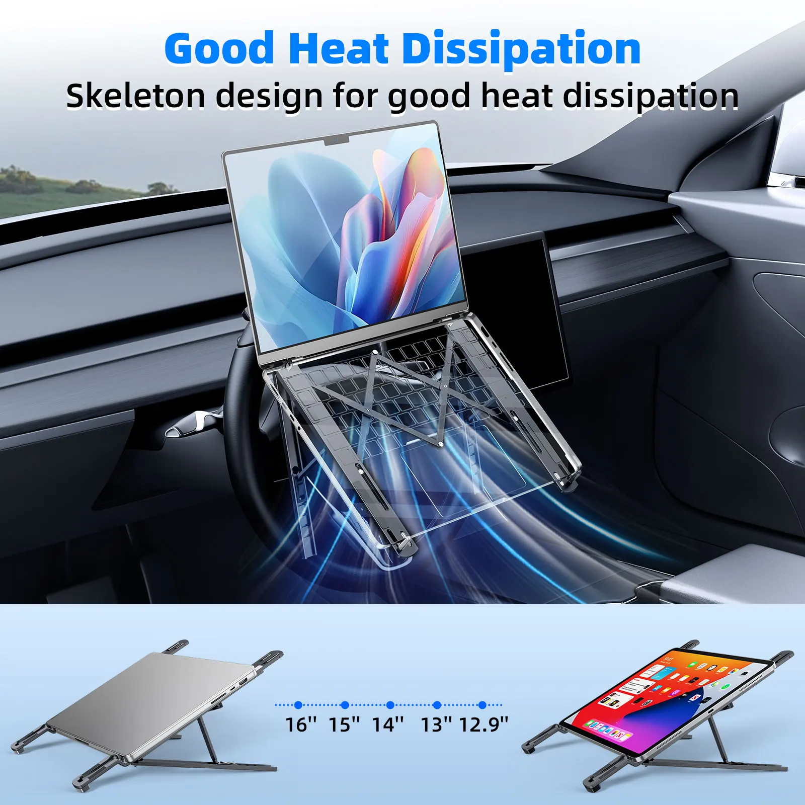Oatsbasf 휴대용 자동차 핸들 노트북 스탠드 Ma - Laptop Accessories Essential 리뷰 및 가격
